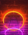 2-in-1 LED Hoop