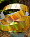 Gold Holographic - Hula Hoop Tape