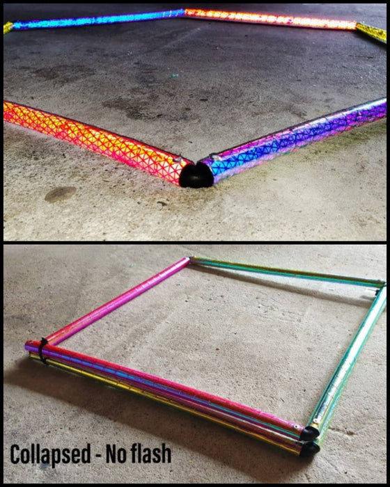 Hex-Hoop - Reflective Polypro (Choose Your Colours)