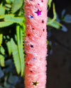 Pink Stars - Fluffy Hula Hoop