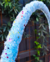 "Blue Stars" - Fluffy Hula Hoop