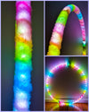 Fluffy LED Hula Hoop "Cloud Nine"