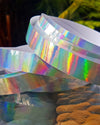 Silver Holographic - Hula Hoop Tape