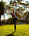 Moonshine - Taped Hula Hoop