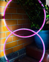 LED Mini Twin Hoops