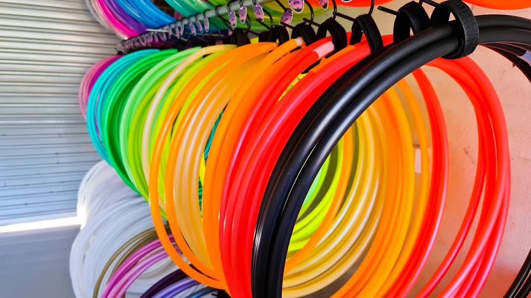  Coloured Polypro Hoops