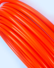  Neon Orange - Coloured Polypro Tubing