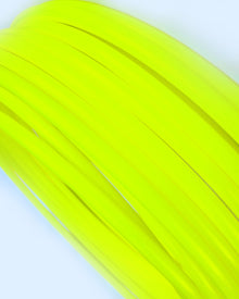  Neon Yellow - Coloured Polypro Tubing