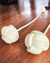 Fire Poi Set - Monkey Fist with Rope