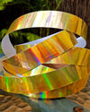 Hula Hoop Tape "Gold Holographic"