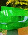 Hula Hoop Tape "Green HoloGlitter"