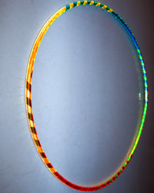  Reflective Hula Hoop "Ouroboros" - Polypro/HDPE