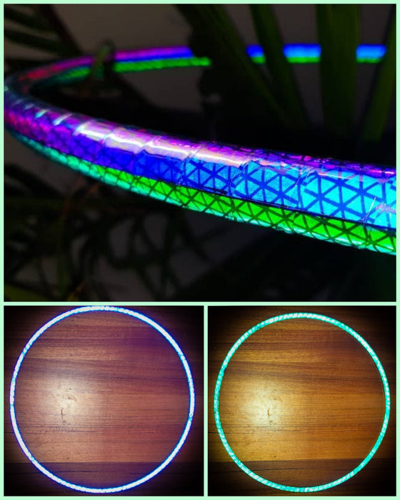 Reflective Coin Flip Hoop - Choose Your Colours
