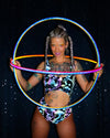 Rainbow Coin Flip - Reflective Hula Hoop