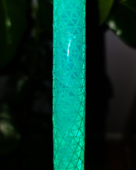 Reflective Teal Hula Hoop