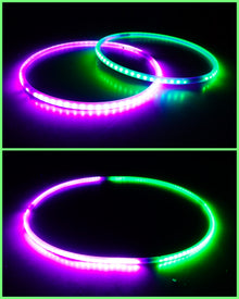  2-in-1 LED Hoop - Turn Your On Body Hoop Into Two LED Mini's (Choose Your Colours)