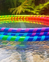 Hula Hoop "Rainbow HoloGlitter" - Polypro/HDPE