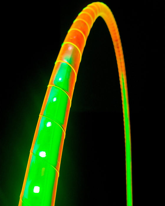 LED "Shapeshifter" Hula Hoop - Wildfire