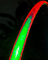 Reflective Hula Hoop "Green Firefly" - Polypro/HDPE